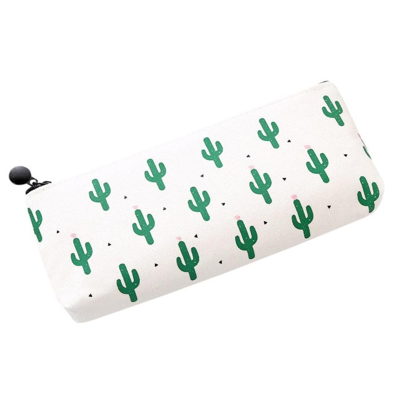 woobles Cartoon Stationery Pencil Case┃ Cute Pouch Pen Case Desk Pencil Holder ┃Cosmetic Makeup Organizer Bag ┃School Supplies Pouch Pencil Case with Zipper Closure (C) - Image 1